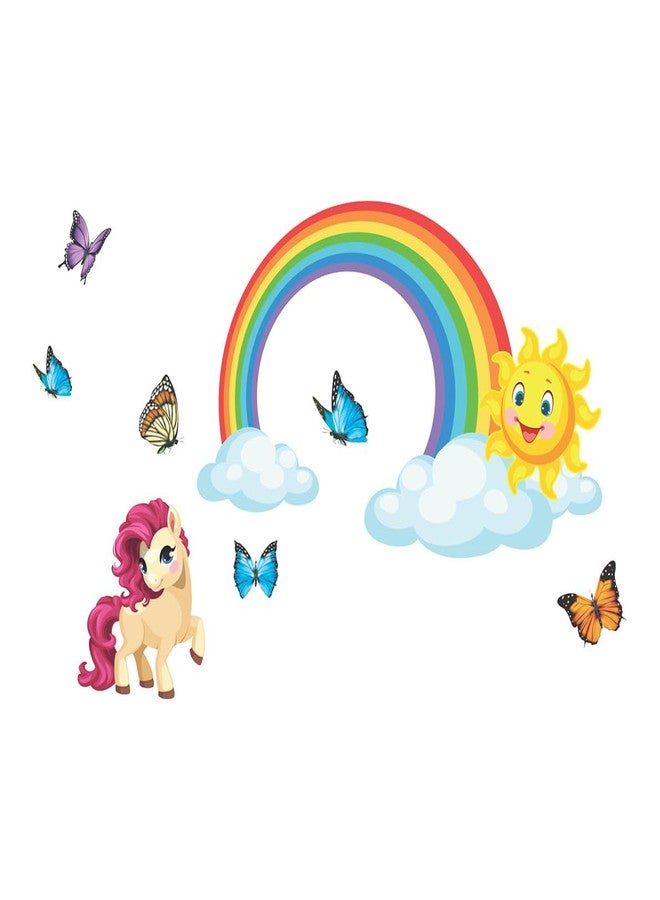 Wallbook Rainbow Wall Sticker | Wall Stickers for Home, Kitchen, Office, Bedroom & Living Room (55 x 95 cms) - Image 4